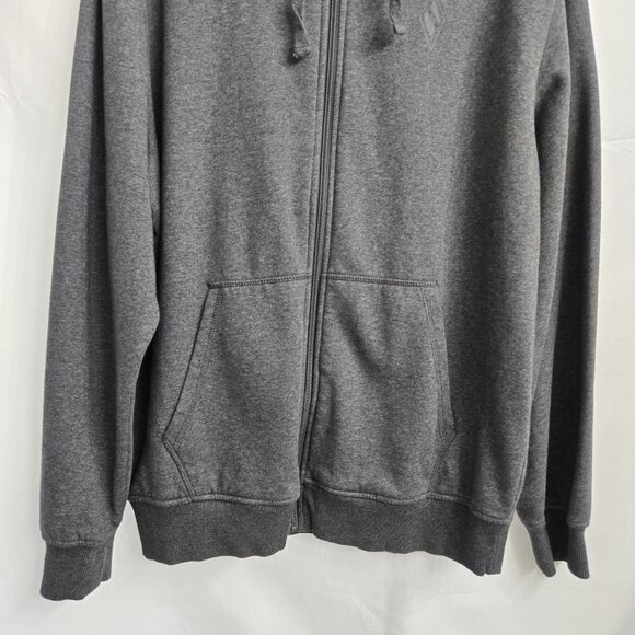 Skechers Gray Men's Jacket Size Large Zip Up Hoodie - Picture 3 of 8